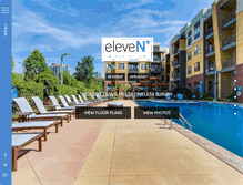 Tablet Screenshot of elevennorth.com